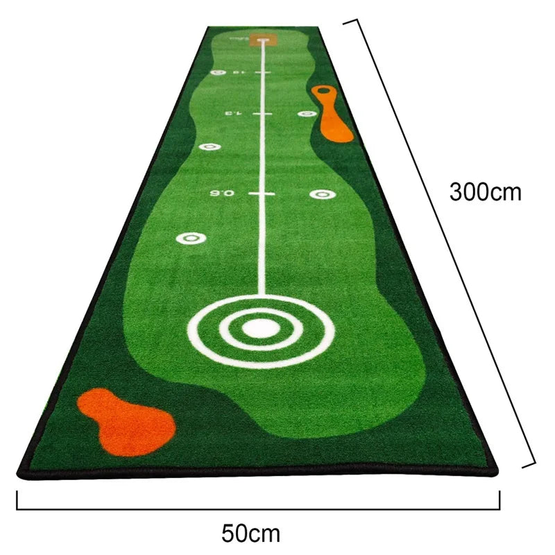 Crestgolf Golf Mat - Putting Green for Indoor/Outdoor Long-Hitting Practice Mat