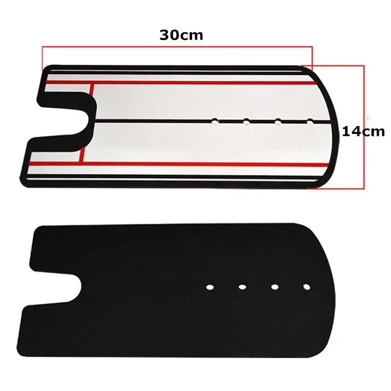 Golf Putting Practice Mirror - Alignment Training Aid, Eye Line Tool