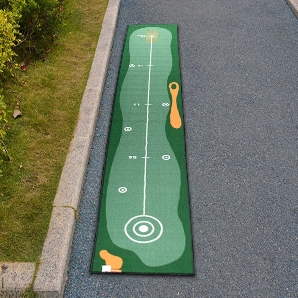 Golf Carpet Putting Mat, Anti-Slip, Wear-Resistant, Smooth, Indoor & Outdoor Use