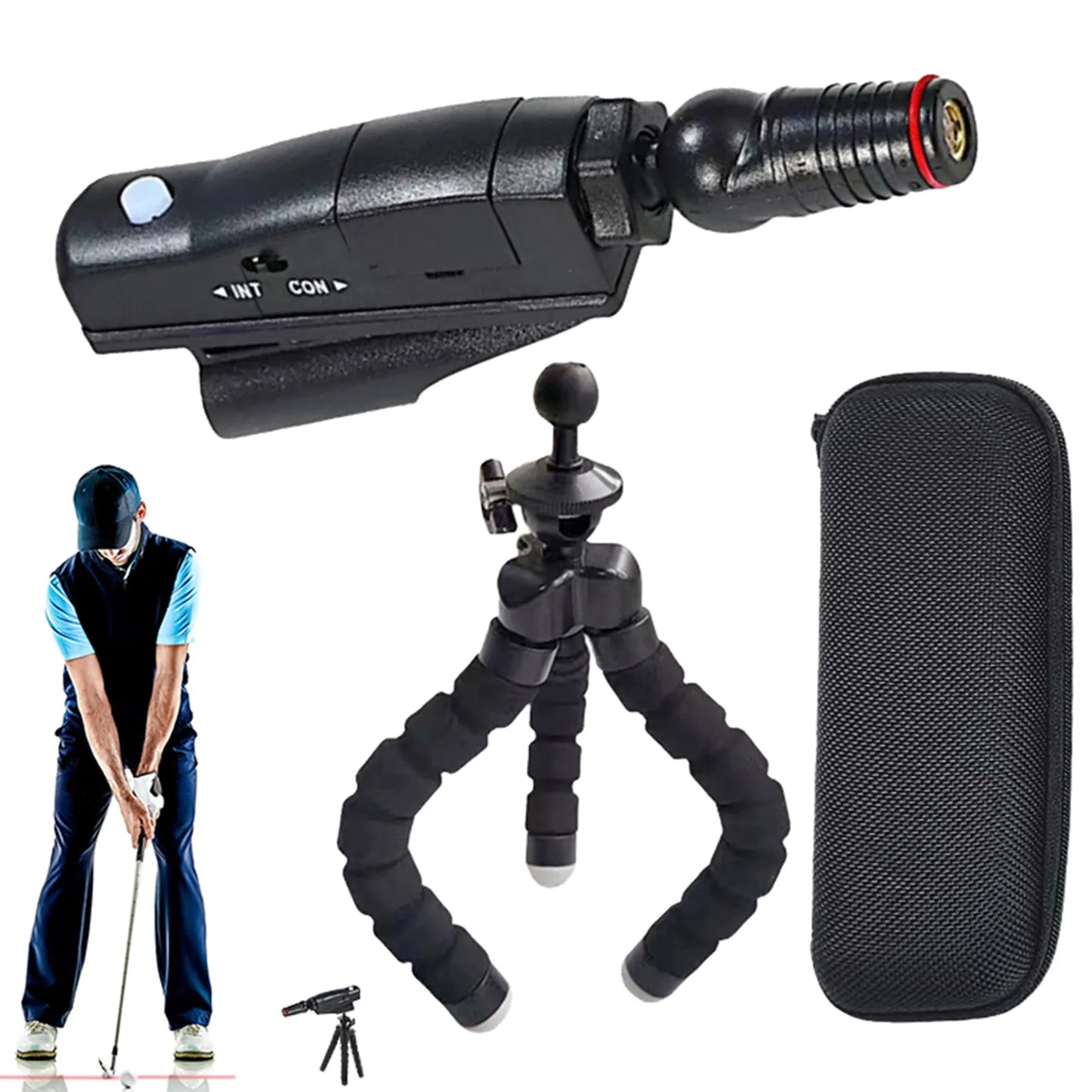 Golf Putter Laser Sight Set With Tripod Protection Box