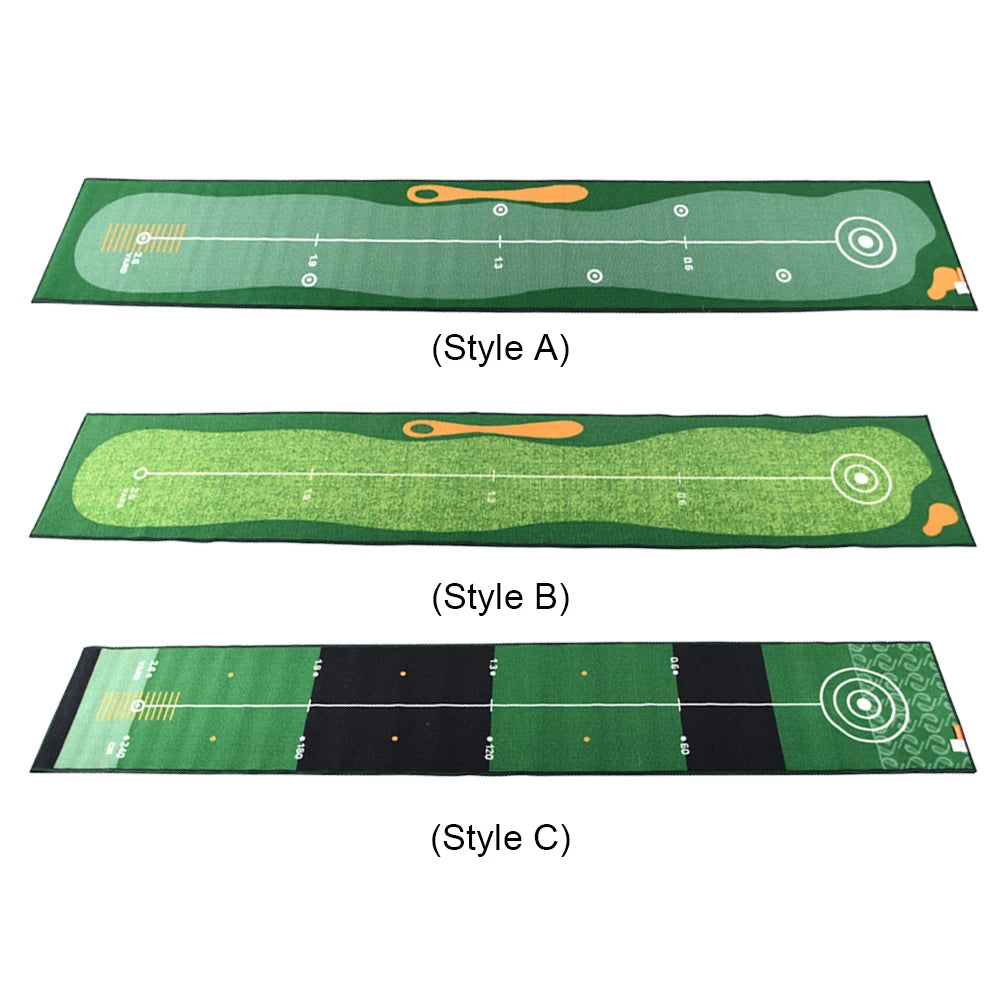 Golf Carpet Putting Mat, Anti-Slip, Wear-Resistant, Smooth, Indoor & Outdoor Use