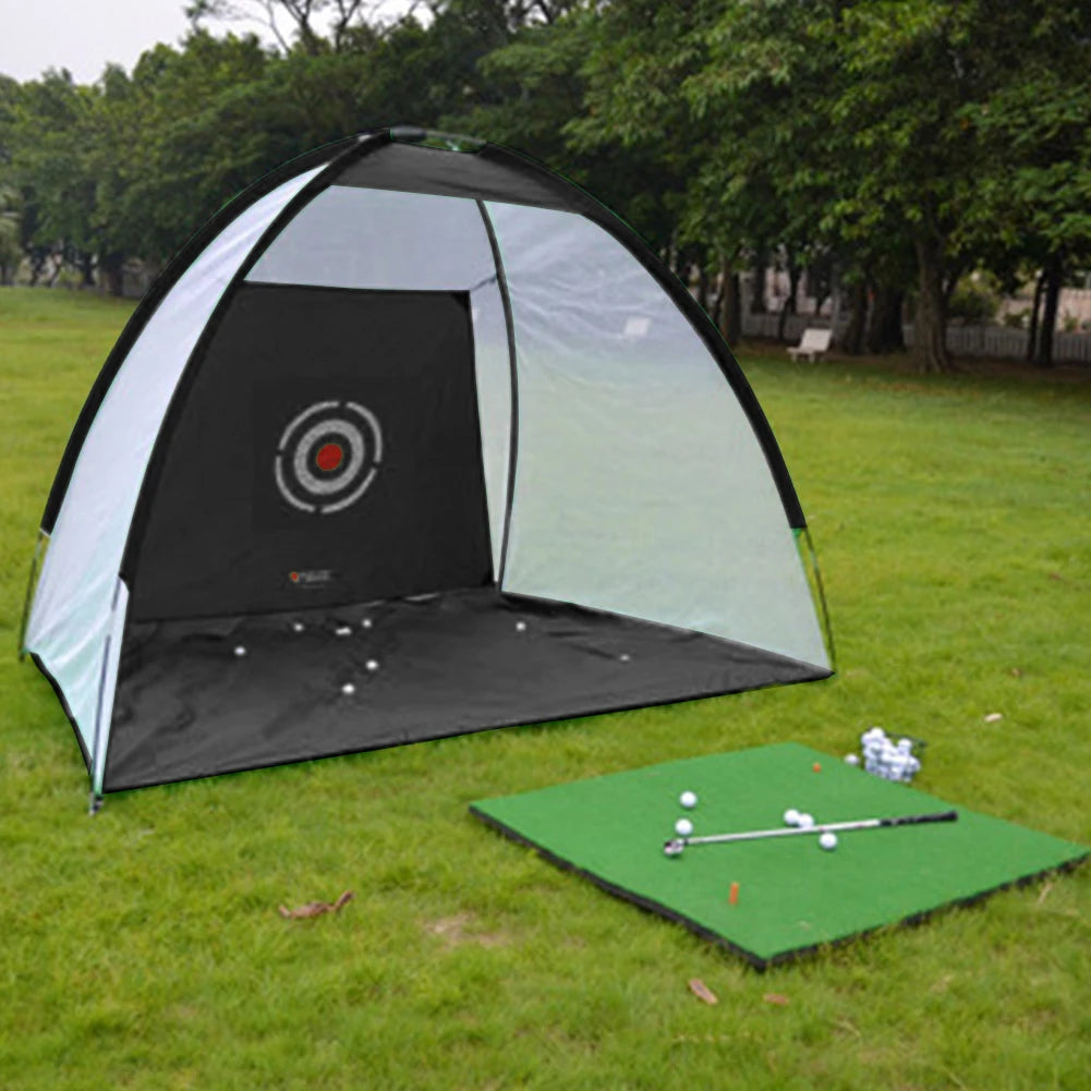 Golf Practice Net Tent and Hitting Cage