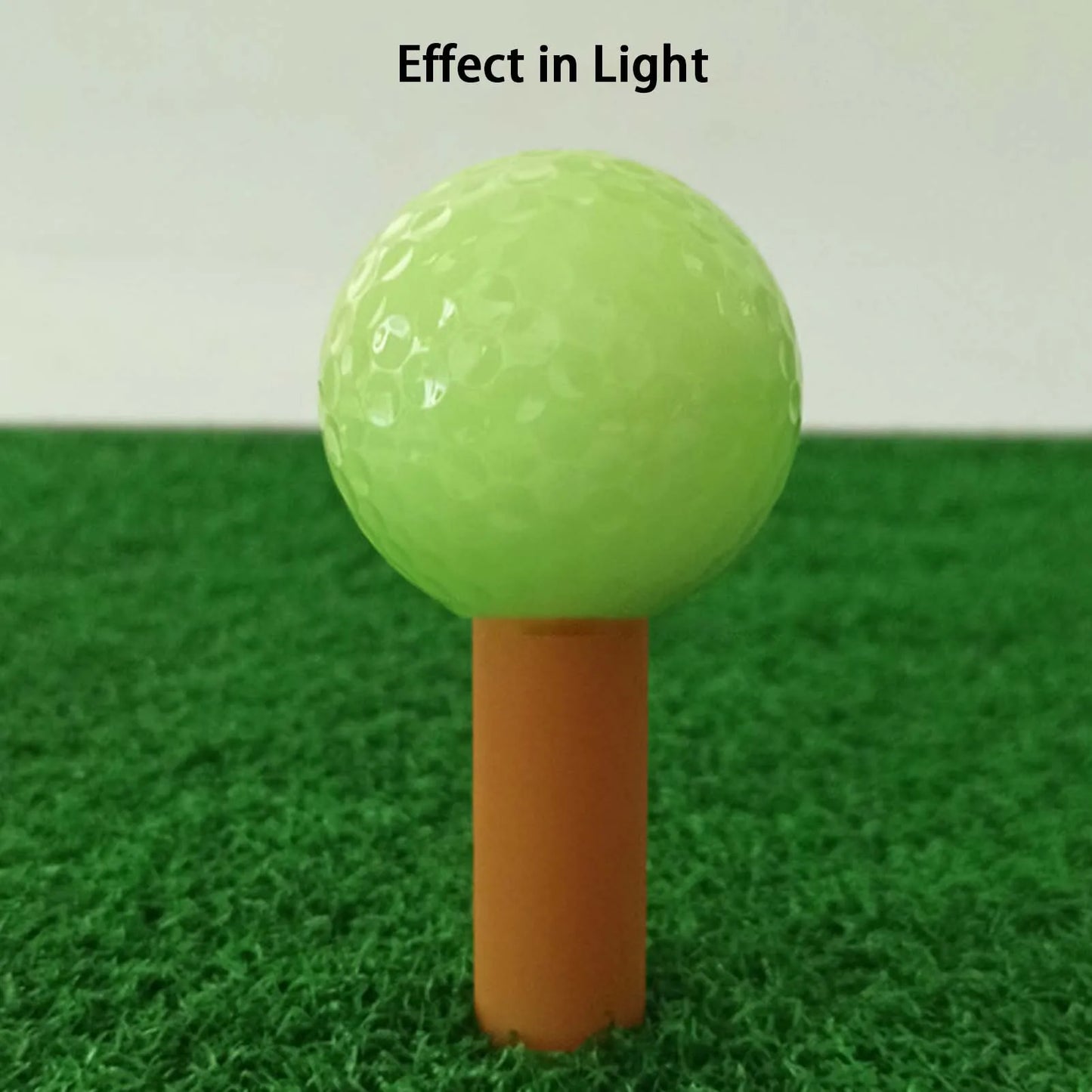 Light-Up Golf Fluorescent Balls, Long-Lasting Bright Glow for Night Practice