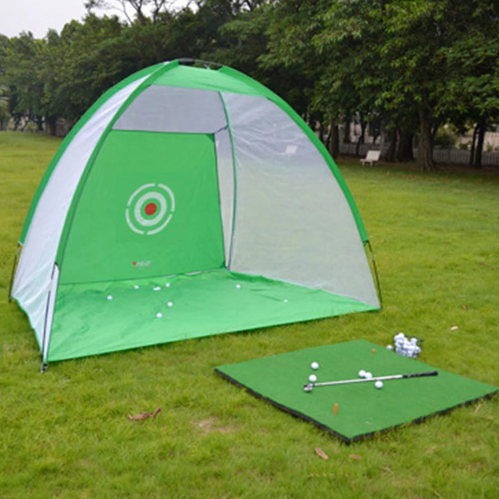 Golf Practice Net Tent and Hitting Cage