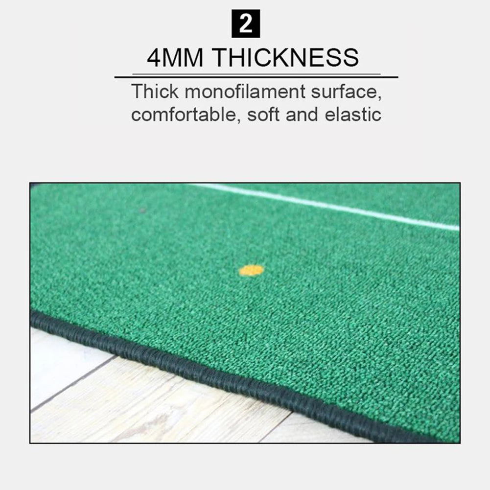 Golf Carpet Putting Mat, Anti-Slip, Wear-Resistant, Smooth, Indoor & Outdoor Use