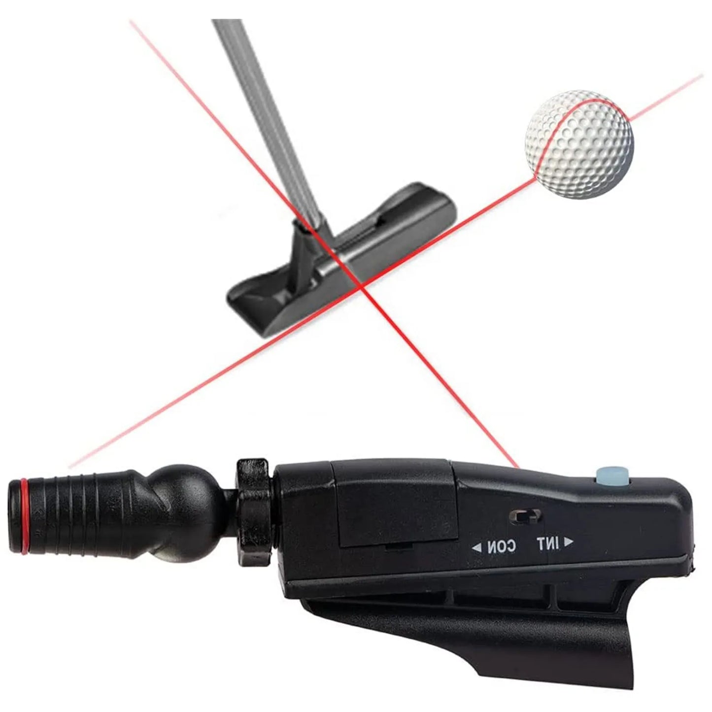 Golf Laser Putting Trainer With Aim Line and Corrector Tools