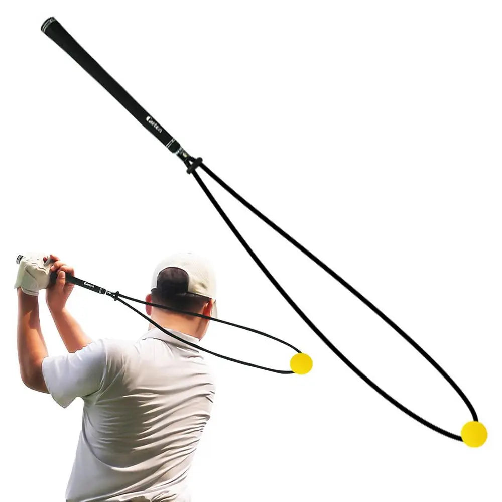 Adjustable Golf Swing Practice Rope - Golf Swing Trainer