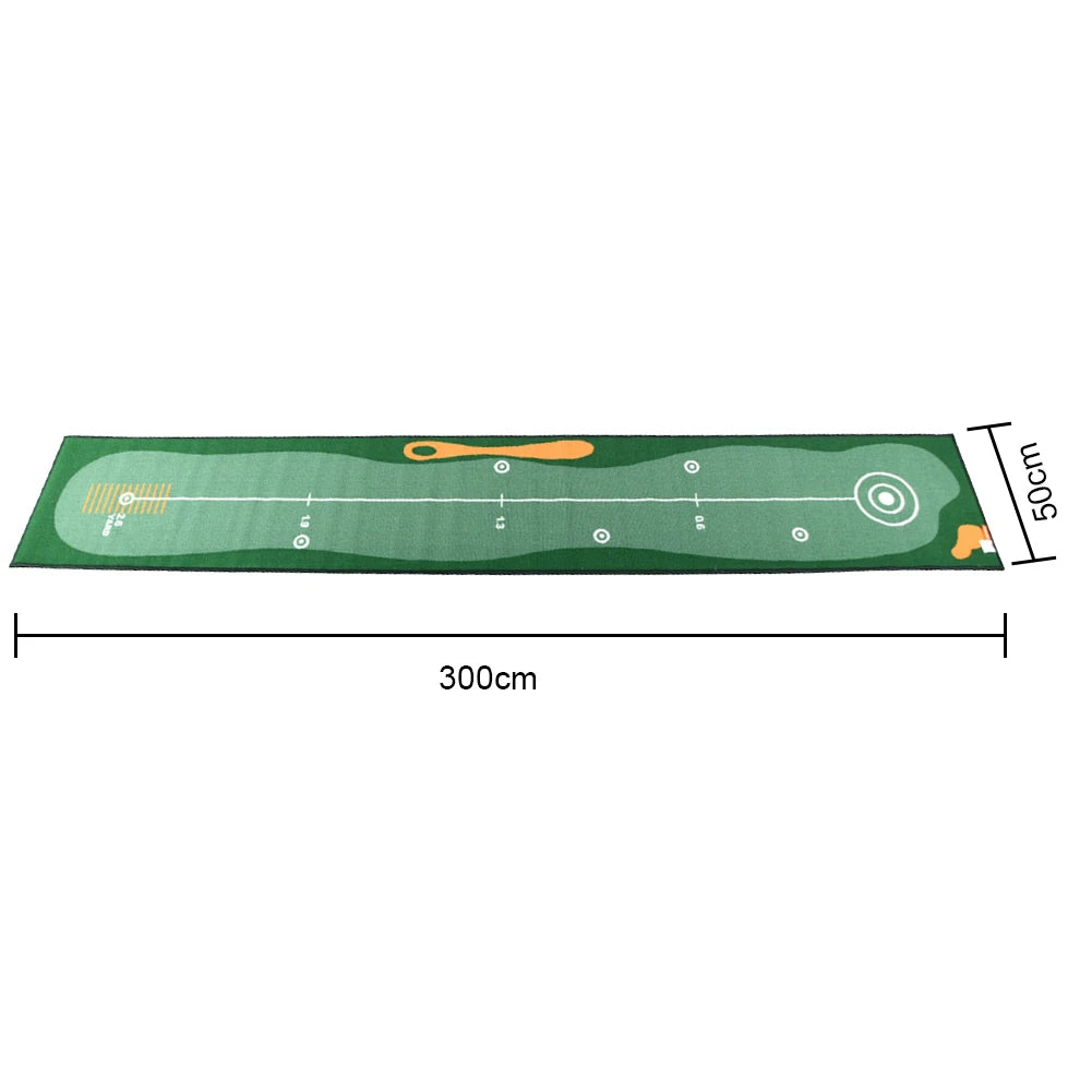 Golf Carpet Putting Mat, Anti-Slip, Wear-Resistant, Smooth, Indoor & Outdoor Use